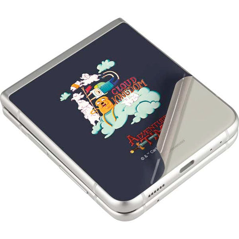 Adult Swim Adventure Time Cloud Kingdom Galaxy Z Flip3 5G Skin